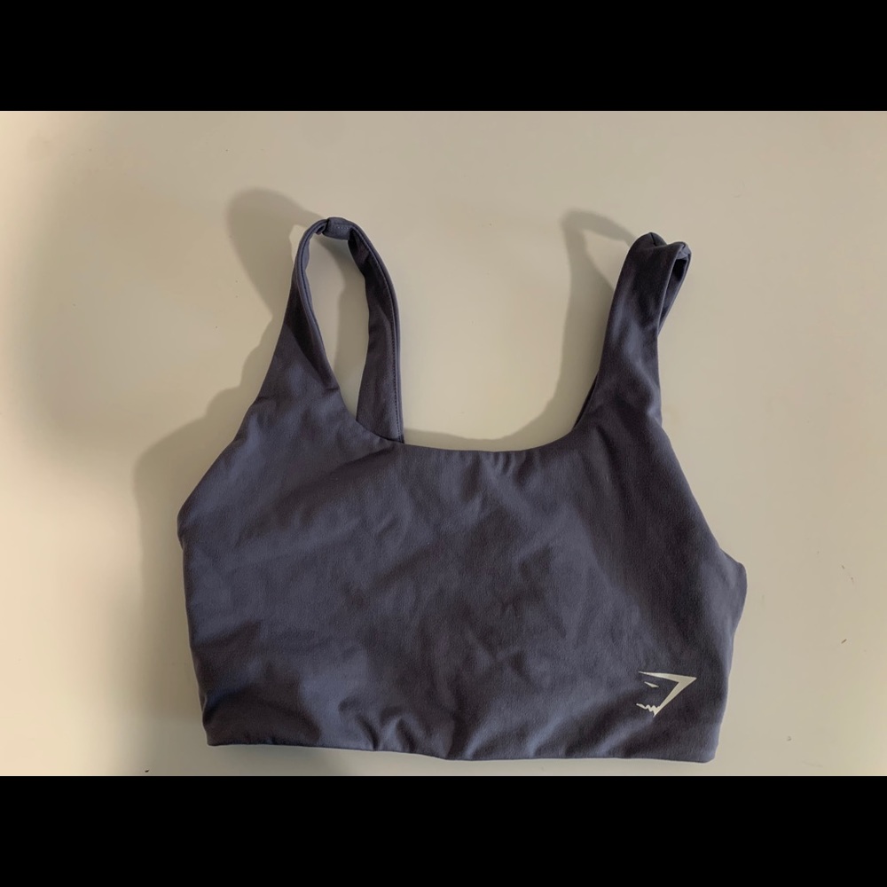 Purple S dry GYMSHARK sports bra